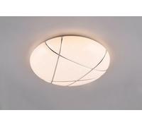 TIBOR PLAFONIERA LED 36W 4400lm, 2700-6300K EFFETTO CIELO STELLATO CON TELECOMANDO MULTIFUNZIONE D. 50CM