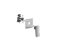 TIBOX010CR Miscelatore incasso PBOX 010 piastra ABS TILT PAFFONI