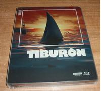 Tiburone (Jaws) Il Film Vault (4K UHD + Blu-ray Steelbook) Nuovo Sigillato A-B-C