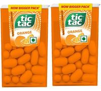 Tic Tac, caramelle al gusto di arancia 9, g (confezione da 12) spedizione gra...