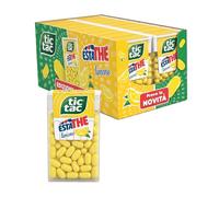 Tic Tac Estathè Limone Confezione da 16 Astucci | Confetti al Gusto di Thè al Limone