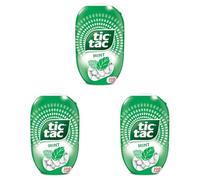 Tic Tac Menta - Caramelle con Finissima Copertura di Zucchero e un Fresco Ripieno Gusto Menta, Senza Glutine, Confezione da 600 Confetti