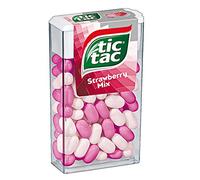Tic Tac Sweets Mints 5 sapori - fragola, menta, menta intensa, ciliegia passione, lime e arancio (mix di fragole, 24 confezioni (scatola completa))