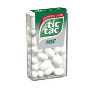 Tic Tac t1 bianco menta 18 gr | 36x | Peso totale 648 gr