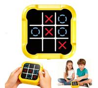 Tic Tac Toe, 3 In 1 Gioco Tris Elettronico, Multifunzionale Tris Gioco per Bambini, Giochi da Viaggio Portatili per Bambini e Adulti