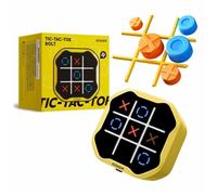 Tic-Tac-Toe Bolt - 3 in 1 Handled Games