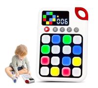 Tic Tac Toe - Console di apprendimento 7 in 1, console da gioco portatile, videogiochi da viaggio, adatta per bambini dai 7 ai 14 anni