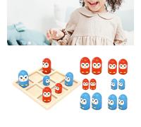 Tic TAC Toe Gioco Dama Gioco Genitore Figlio Interattivo Regali unici Giocattoli
