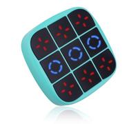 Tic Tac Toe Spel, Elektronische Handheld Spelconsole Draagbare Reisspellen Educatief Fidget Speelgoed Puzzelbordspel Cadeau voor Kinderen Volwassenen Alle Leeftijden Geheugengroei (Groen)