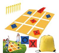Tic Tac Toee Bean Bag Toss Game | Tic Tac Toee Bean Bag Toss Set Tic Tac Toee Bag Throwing Game Bean Bag Toss Carnival Toy Outdoor Toss Bag Throwing Game Set Outdoor Play Toys