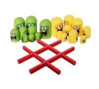 Tic Toe Brain Teaser Classic Games Board Game per Bambini di età Compresa tra 4 e 8 Anni