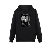 TICABIN Il Corvo Hooded 3D Stampato Film Mens Hoodies Casual Cotton Unisex Black Sweatshirts S