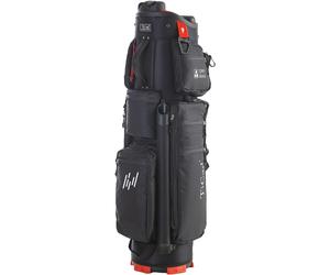 TiCad Organizer silenzioso a 9 scomparti impermeabile, nero/rosso
