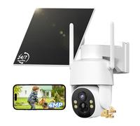 Tical 24/7 Registrazione AOV 4G Telecamera Esterno con SIM, 2.5K/4MP HD