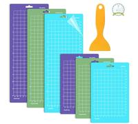 Ticeed Tappetino da taglio per cricut, 7 Pezzi Standard Grip LightGrip StrongGrip Adesivo tappetino da taglio per macchine Cricut, 2 Dimensione