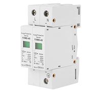 TICFOX 1 pcs 220V 2P 40KA Home Arrester Casa di Protezione Contro Le Sovratensioni Scaricatore di Bassa Tensione Dispositivo di Bassa Tensione Scaricatore