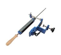 Ticfox Affilacoltelli Professionale, di Affilatura Coltelli Cucina con 4 Pietre per Affilare Kit di Affilatura Professionale in Acciaio Inossidabile Ad Angolo Fisso