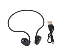 TICFOX Air Conduction, cuffie auricolari aperte, Bluetooth 5.3, ergonomiche, leggere, tipo C, senza fili, per sport