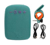TICFOX Altoparlante Bluetooth ciclismo Altoparlante portatile wireless con staffa per bici Supporta la radio della scheda di memoria per gli sport all'aria aperta Ciclismo Mater (Cielo blu)