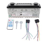 Ticfox Autoradio Lettore MP3 Bluetooth FM Uscita audio 4 Canali Qualità audio HD con telecomando per sistema di intrattenimento di guida del veicolo