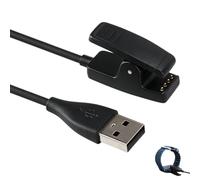 Ticfox Cavo di ricarica compatibile con Garmin Forerunner 35/235/230/630/735xt con supporto a clip, cavo di ricarica USB di ricambio, caricatore USB, accessorio Smart Watch, protezione da