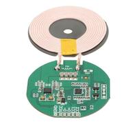 Ticfox Modulo di ricarica wireless QI 5-12 V, 15 W, potente modulo di trasferimento di corrente, Modulo di trasmissione QI, per smartphone, tablet, auto e dispositivi smart home