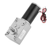 TICFOX Motoriduttore a Vite Senza Fine Reversibile, DC 12V 200RPM 5840-31ZY Motore a riduzione con ingranaggio a vite senza fine e magnete permanente per fai da te Robot rotante Serratura