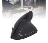 TICFOX Mouse ergonomico senza fili Verticale 2.4G, Vertical Ergonomico PC Mouse ottico con 6 tasti, alimentato a batteria 800/1200/1600 DPI, con ricevitore USB Nano per laptop, PC, Mac, Tablet