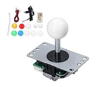 Ticfox QM070901 Game Joystick Kits Zero Delay Encoder Board 10 Tasti Joystick USB DIY Kit per MAME PC Gaming XP Win7 Win8 Win10 (colore misto)