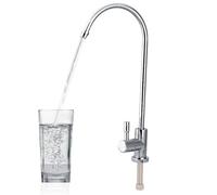 TICFOX Rubinetto Ad Osmosi Inversa, Rubinetto Per Filtro Dell'Acqua Potabile, Rubinetto per lavello da cucina in acciaio inossidabile da 1/4'' Filtro per acqua potabile a osmosi inversa RO per cucina