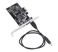 Ticfox Scheda Controller IEEE 1394b/a PCI Express, FireWire 800, Adattatore PCI-E per Dispositivi Audio/Video, Hot-Swap, Include Cavo FireWire per PC Desktop
