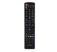 Ticfox Telecomando universale nero AKB72915244 Sostituzione per controller TV LED LCD intelligente con tasti di navigazione del menu Design a risparmio energetico Leggero Dimension