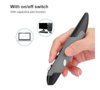 Ticfox USB Computer Stylus PC Parts Wireless 2.4G Mouse Pen Type Personalizzato Innovativo Verticale (PR-03)