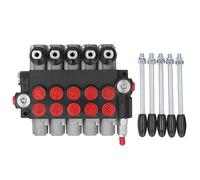 Ticfox Valvola di controllo direzionale idraulica ad alta precisione Valvola idraulica per il ritorno a molla per escavatore del carrello elevatore