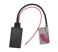 Ticha Adattatore audio wireless Bluetooth per auto, con connettore AUX IN a 32 pin, compatibile con sistemi A3/A4/A8/TT RNS E, include microfono e alimentatore da 12 V