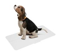 TICHFE - Bilancia digitale per animali domestici fino a 100 kg, antiscivolo, per cani, extra leggera e piatta, precisione 10 g, 69 x 33 cm, colore nero