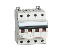 Interruttore magnetotermico Bticino 63A 4 Poli 6KA Curva D 4 Moduli FN84D63