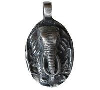 Ticila Unisex Uomo e Donna ciondolo cromo moda gioielli ELEFANT Vecchio argento colore