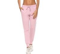 Ticioeke Pantaloni Tuta Donna Pantaloni Donna Estivi in Cotone Pantaloni Sportivi con Tasche Pantaloni Morbidi Leggeri Pantaloni Casual Donne Sciolto da Piede del Fascio