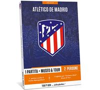 Tick&Box - Cofanetto Regalo - Atletico de Madrid - 1 Partita + Museo & Tour - 2 Persone - Regalo Speciale