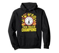 Tick-Talk of Champions Design Felpa con Cappuccio