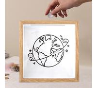 Ticket Shadow Box Cornice Porta Ricordi Scatola Archivio Avventura Slot Timbri