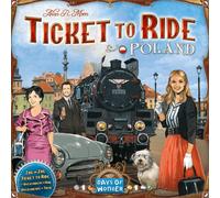 Asmodee Aventureros Al Tren Polonia Board Game Spanish Multicolor