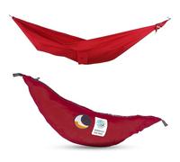 Ticket to the Moon Amaca Originale, commercio Equo & Fatta a mano, leggera BORGOGNA per viaggi, campeggio e uso quotidiano, 3.2 * 1.55m, solo 480g, nylon paracadute in seta, Si monta in < 1 min.