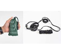 Ticket to the Moon Fair Trade & fatto a mano Lightest Straps, 2x cinghie ultraleggere per l'installazione di amache su alberi, 2.5m, 95g, interno ed esterno