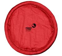 Ticket to the Moon - Pocket Moon Disc Foldable Frisbee One Size burgundy