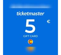 Ticketmaster Gift Card 5 EUR Key - SPAIN