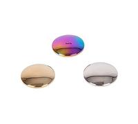 TickiT 72257 Sensory Reflective Sound Buttons, 6.5cm D,Gold