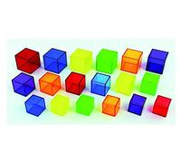 TickiT 73089 Translucent Cube Set, 54 Pieces, Translucent