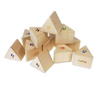 Coppie di prismi triangolari Commotion TickiT - conf. 12 pz - da associare in ba
